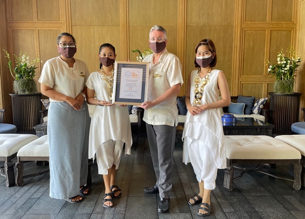 Cape Nidhra Hotel celebrates receiving The Best of SHA Awards 2021: The Remarkable Award (The Business Types: Accommodation and