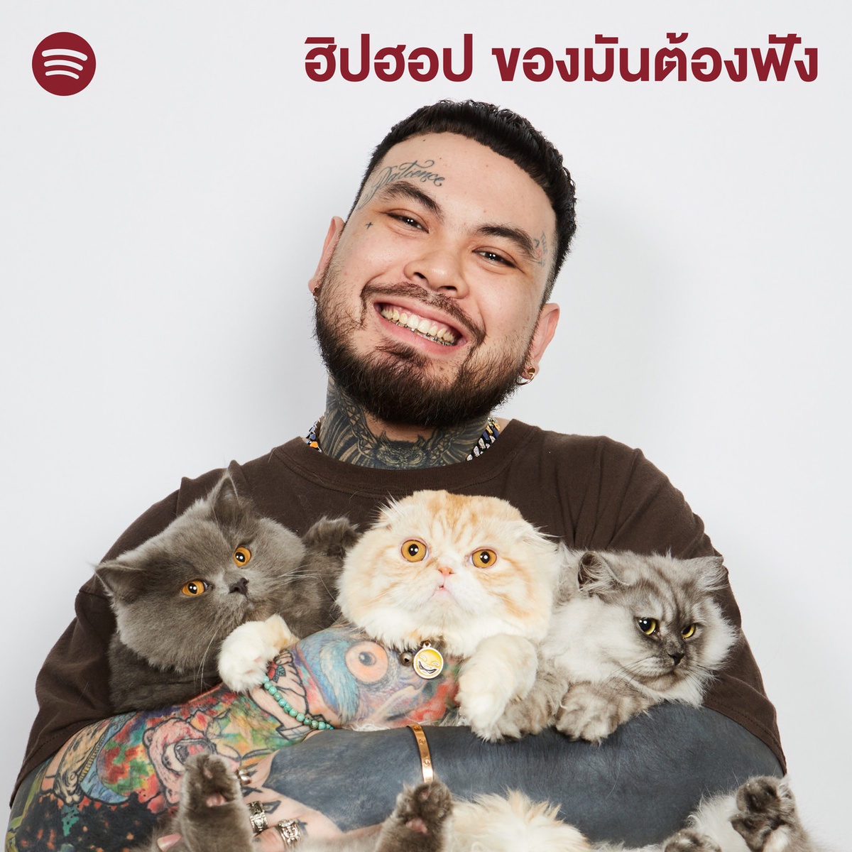 Meet the beloved pets of six Thai artists on Spotify playlists this National Pet Day
