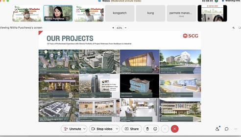 กองกลาง มจพ. จัดบรรยายพิเศษ การรักษ์โลก ใส่ใจลดโลกร้อน ตอน Green Building รูปแบบออนไลน์