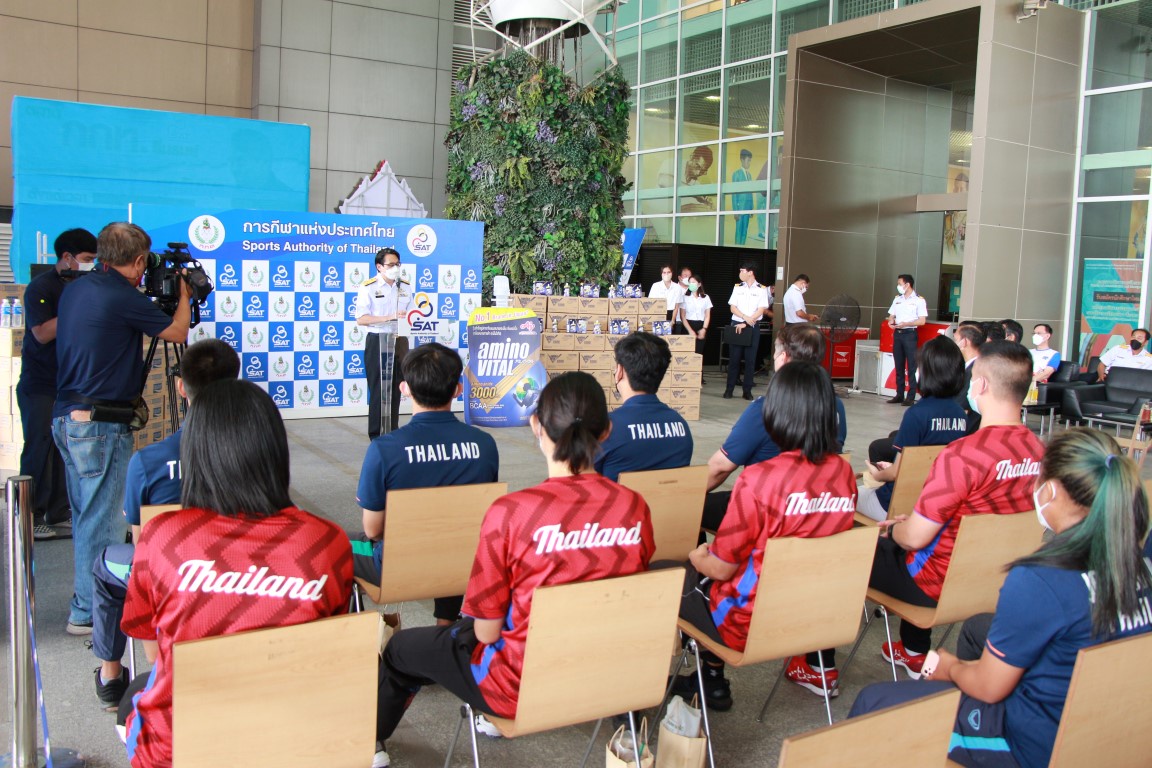 อายิโนะโมะโต๊ะ สนับสนุนผลิตภัณฑ์ด้านกรดอะมิโนให้ทัพนักกีฬาไทย เตรียมพร้อมสู้ศึกซีเกมส์ ครั้งที่ 31