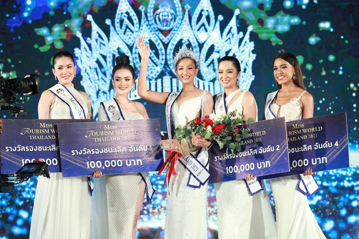 'พัชมน' สาวงามวิทยาลัยนานาชาติ มจพ. คว้า 'Miss Tourism World Thailand