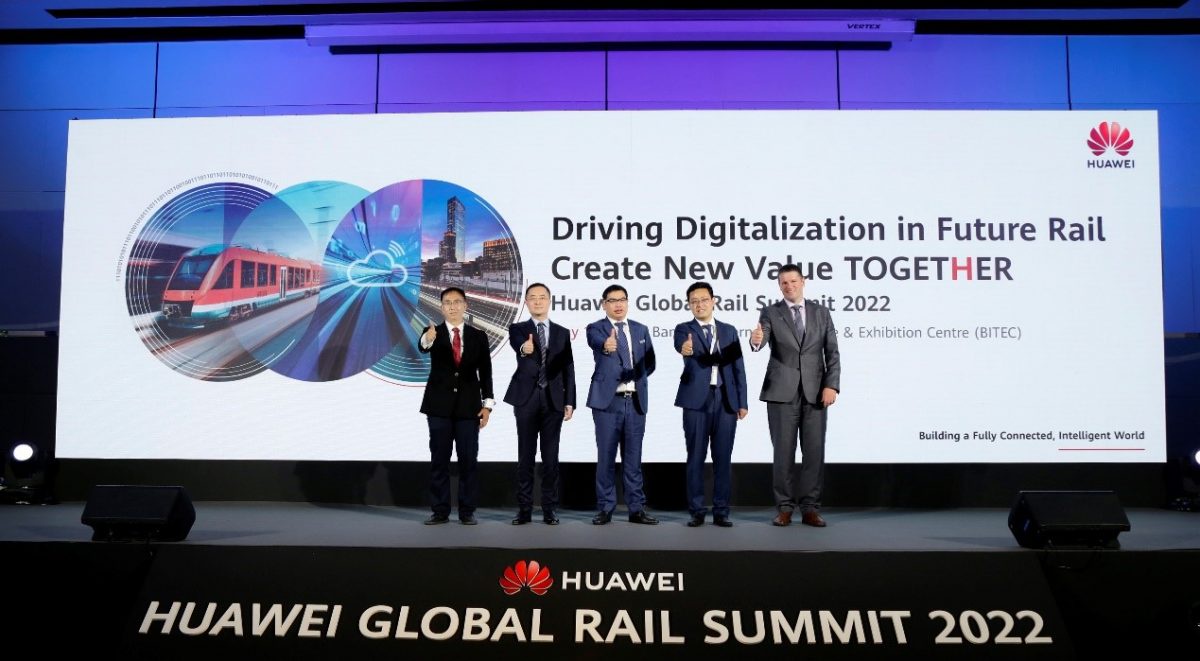 Huawei Hosts Global Rail Summit 2022 in Bangkok