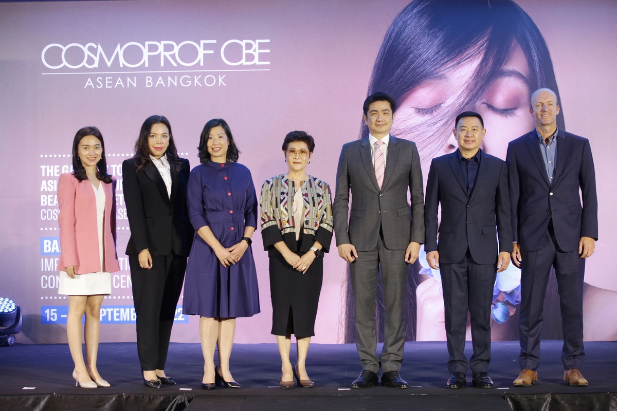 อินฟอร์มา มาร์เก็ต แถลงข่าวจัดงาน Cosmoprof CBE ASEAN 2022 งานแสดงสินค้าเพื่อธุรกิจความงามระดับโลก