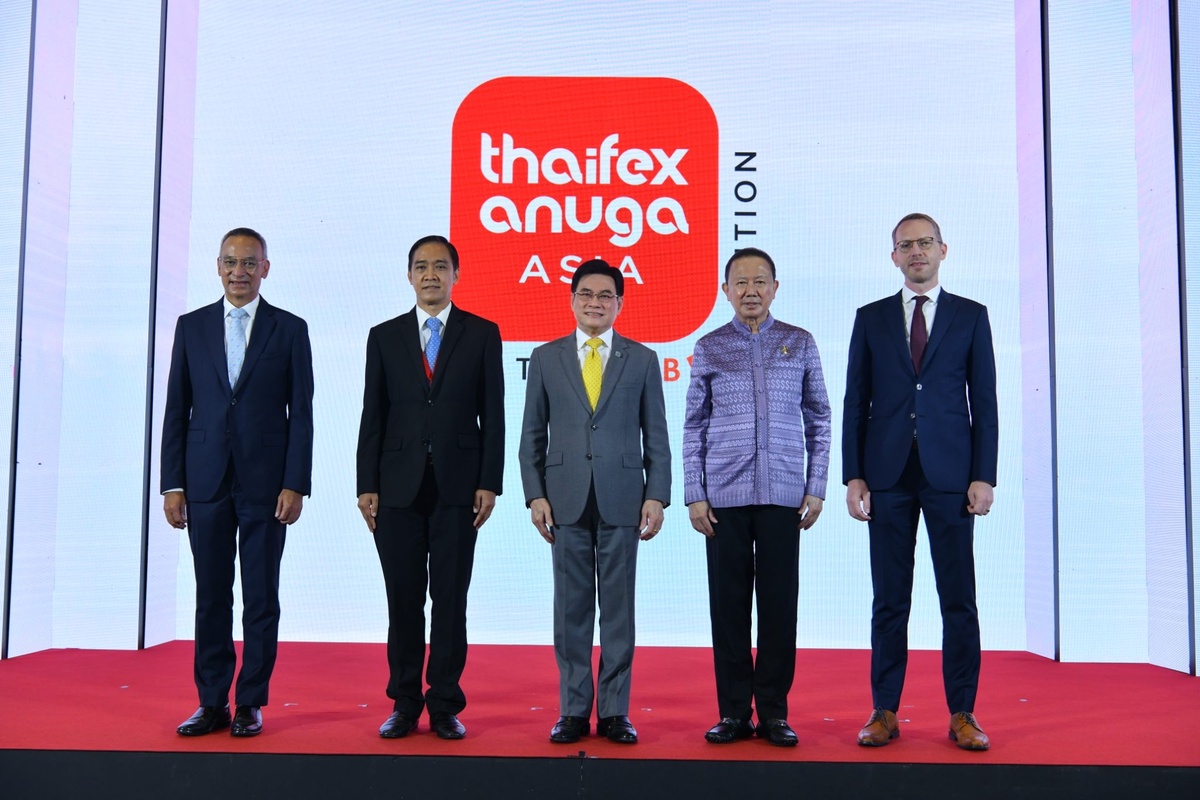 ห้ามพลาด! จุรินทร์ จัดยิ่งใหญ่ THAIFEX-ANUGA ASIA 2022 มหกรรมแสดงสินค้าอาหารระดับโลก 24-28 พ.ค.นี้ ที่เมืองทองธานี คาดสร้างมูลค่าการค้าให้ประเทศกว่า 10,000 ล้านบาท