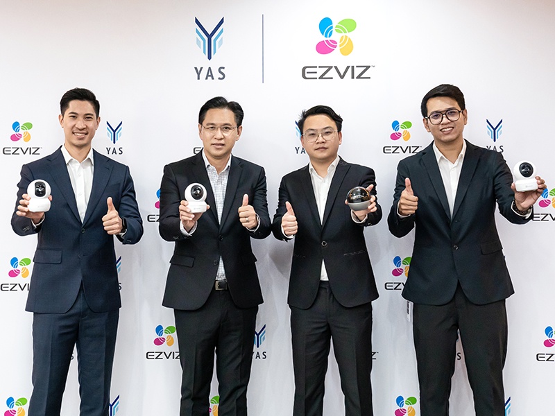 กล้องสมาร์ทโฮม EZVIZ จับมือ YAS เสริมทัพช่องทางการจัดจำหน่ายสู่คนไทยทั่วประเทศ พร้อมยกระดับคุณภาพชีวิตสู่ Smart Life รับเทรนด์ไลฟ์สไตล์คนเจนฯ ใหม่ในยุคดิจิทัล