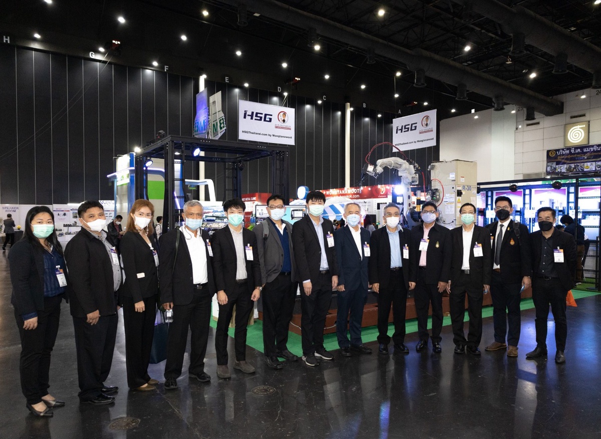 รองปลัดอุตสาหกรรม เยี่ยมชมบูธ BM งาน INTERMACH และ MTA Asia 2022