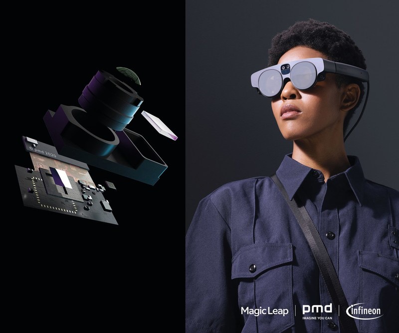 Infineon and pmdtechnologies develop 3D depth-sensing technology for Magic Leap 2 - enabling advanced cutting-edge industrial and medical applications