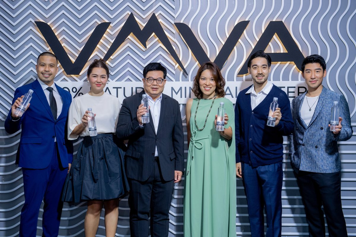 VAVA natural mineral water brand invites 4 celebrity guests to share tips on creating balance in life from mineral water