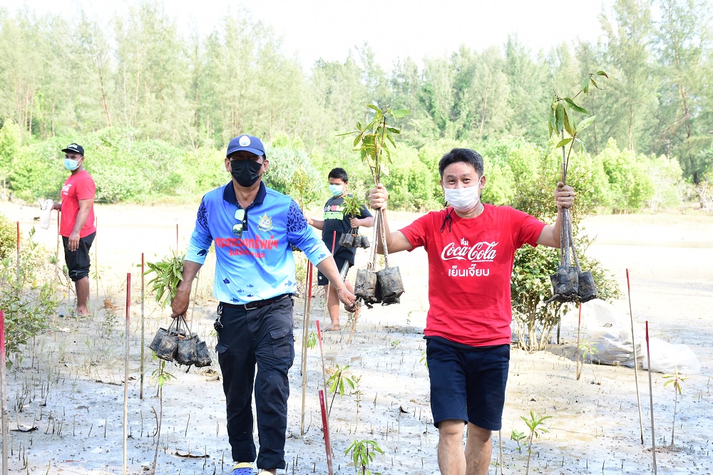 หาดทิพย์ รวมพล คนรักษ์.สิ่งแวดล้อม ร่วมปลูกป่าชายเลน