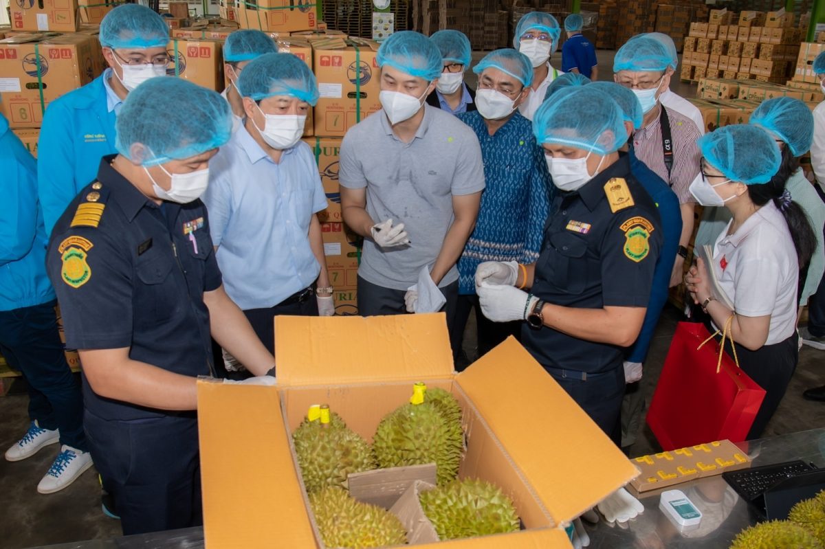 เอกอัครราชทูตจีน ขอบคุณไทยคัดคุณภาพและเข้มงวดมาตรฐานปนเปื้อน ส่งทุเรียนดีป้อนตลาดจีน ด้านเครือซีพีจับมือพันธมิตร พัฒนาและยกมาตรฐาน สร้างแบรนด์ทุเรียนไทย