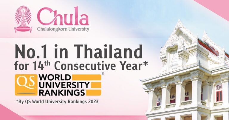 จุฬาฯ ที่ 1 มหาวิทยาลัยไทย 14 ปีติดต่อกัน โดย QS World University Rankings 2023