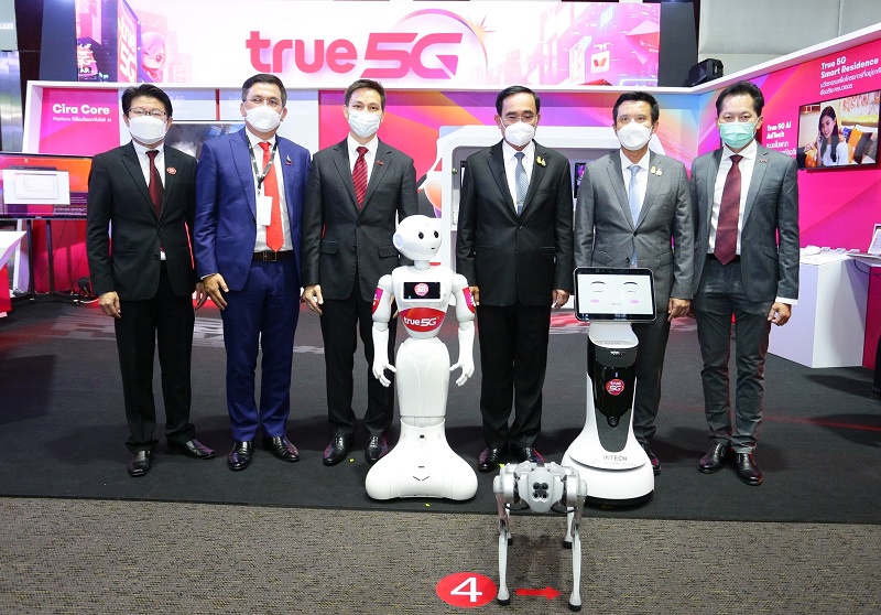 กลุ่มทรู ต้อนรับ นายกรัฐมนตรี ชมนวัตกรรมโซลูชัน 5G ในงาน Thailand 5G Summit : The 5G Leader in the Region