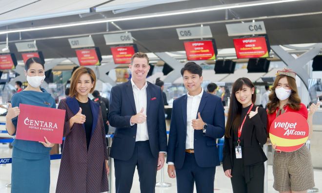 Centara expands airline partnership network with new Thai Vietjet deal