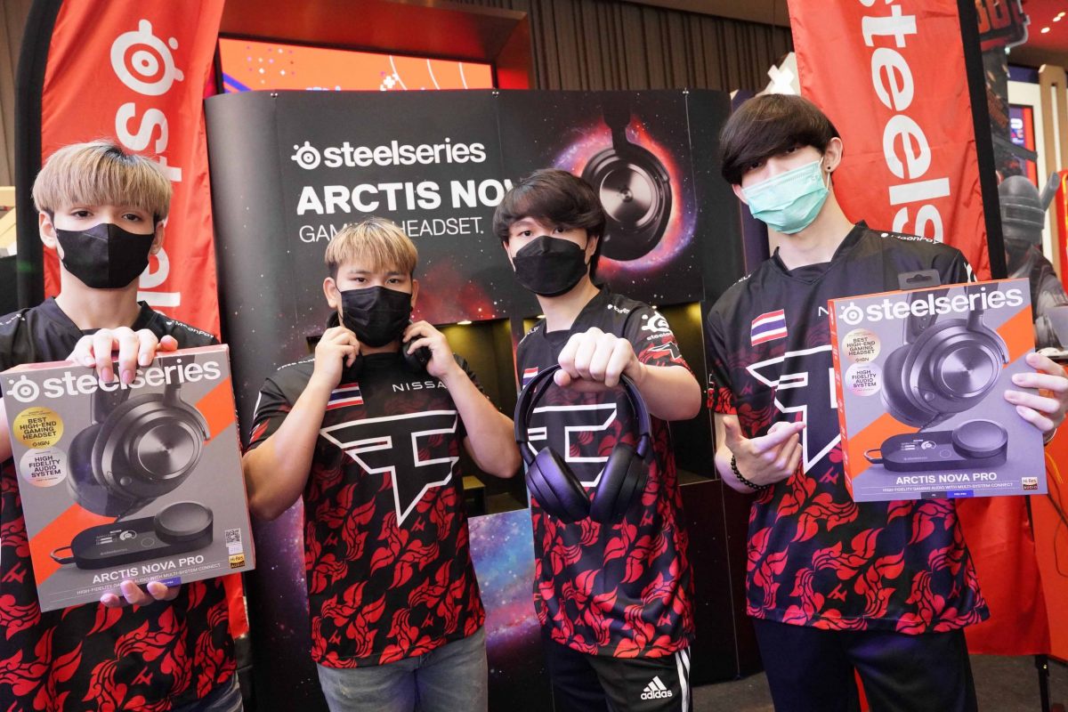 อาร์ทีบีฯ จับมือ SteelSeries แทคทีมผู้เล่นอีสปอร์ตระดับโลกจากทีม FazeClan เปิดตัวหูฟังเกมมิ่ง Arctis Nova Pro ณ บูธ ACE Gamer ภายในงาน PUBG NATIONS CUP 2022