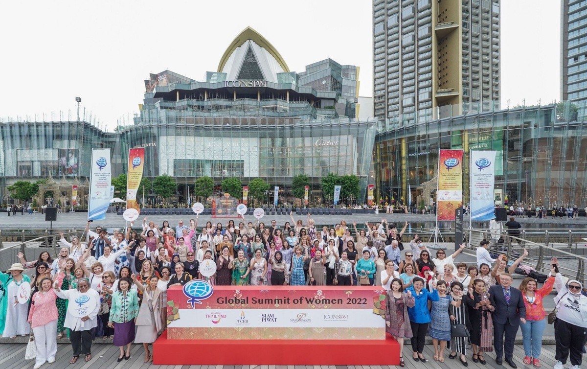 Siam Piwat welcomes world's women leaders from over 51 countries, and reinforcing ICONSIAM and Siam Paragon as 'World Destinations' for tourism