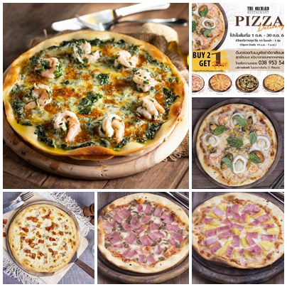 Fun with Buy 2 get 1 Free Delicious Homemade Italian Pizza at The Orchard Restaurant, Kantary Hotel, Ban Chang