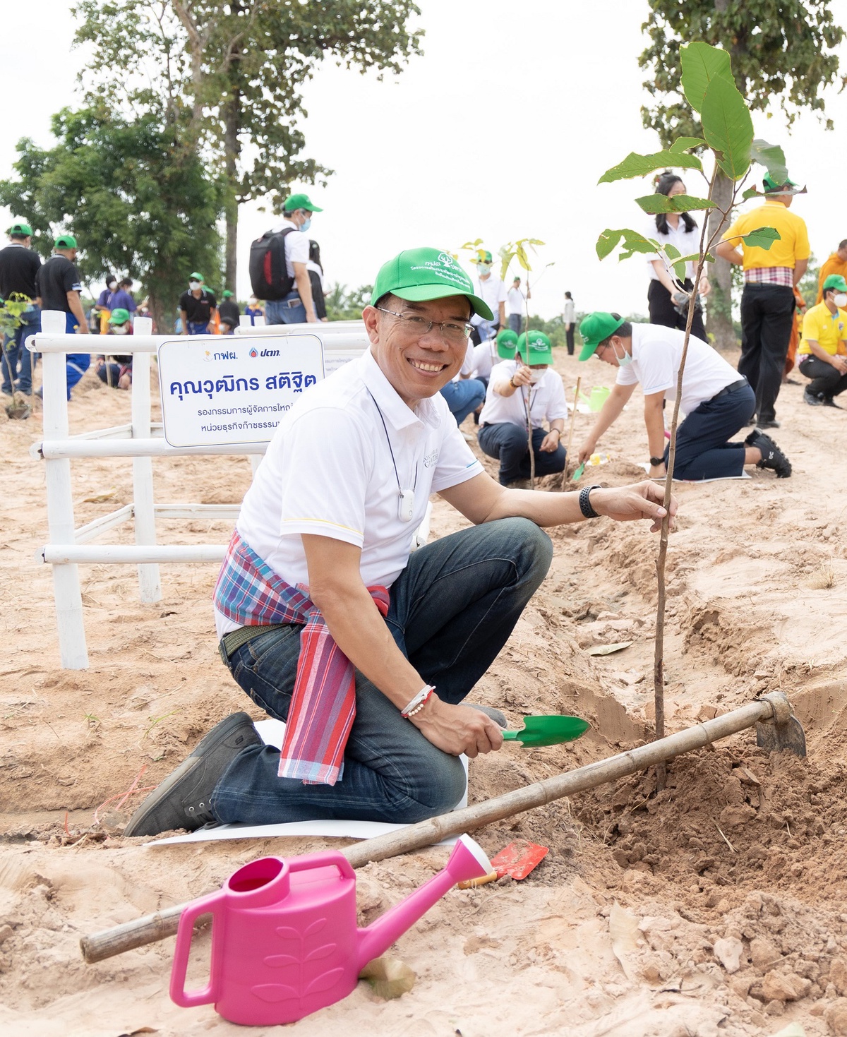 ปตท. จับมือ กฟผ. เปิดโครงการต้นแบบพัฒนาป่าชุมชนยั่งยืน ในพื้นที่อำเภอน้ำพอง จังหวัดขอนแก่น เดินหน้าเพิ่มพื้นที่สีเขียว มุ่งสู่สังคมคาร์บอนต่ำ