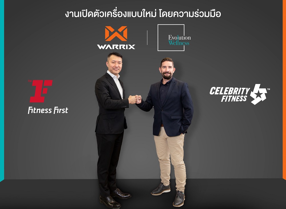 Evolution Wellness Thailand จับมือ Warrix เปิดตัวเครื่องแบบใหม่ เพื่อส่งเสริมธุรกิจไทยสู่เป้าหมายให้คนไทยมีสุขภาพดี