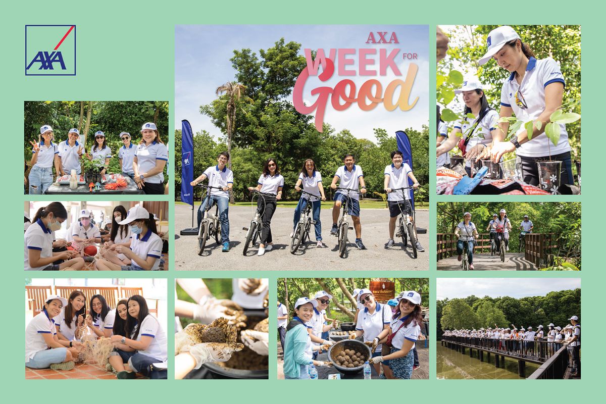 AXA Thailand General Insurance Holds 'Bike for Good' activity to Reduce Global Warming and Promote Environmental Sustainability