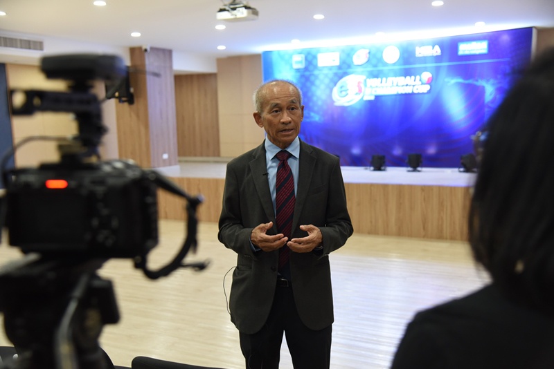 ม.ศรีปทุม ร่วมพิธีแถลงข่าวจัดการแข่งขันวอลเลย์บอลระดับอุดมศึกษาครั้งแรกในประเทศไทย Est Cola Volleyball U Champion Cup 2022