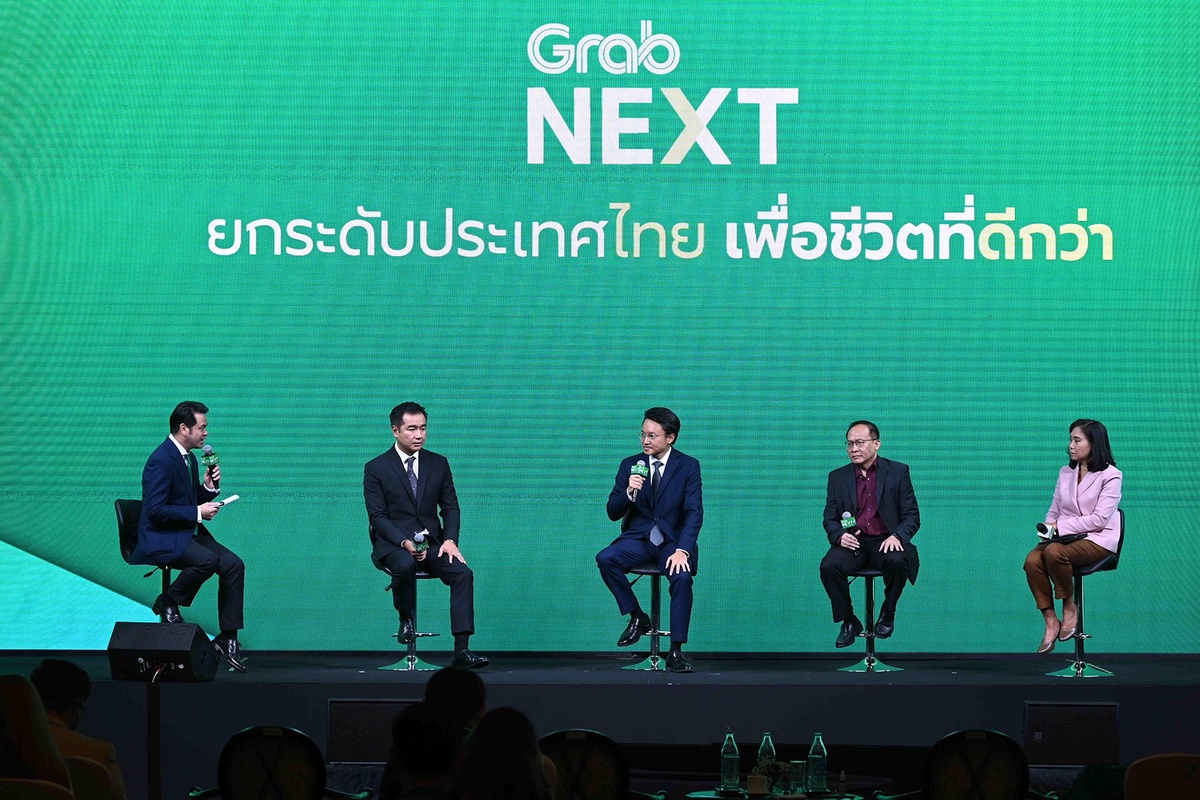 Grab Thailand hosts its first GrabNEXT conference Bringing thought leaders and tech experts to shape a sustainable digital economy
