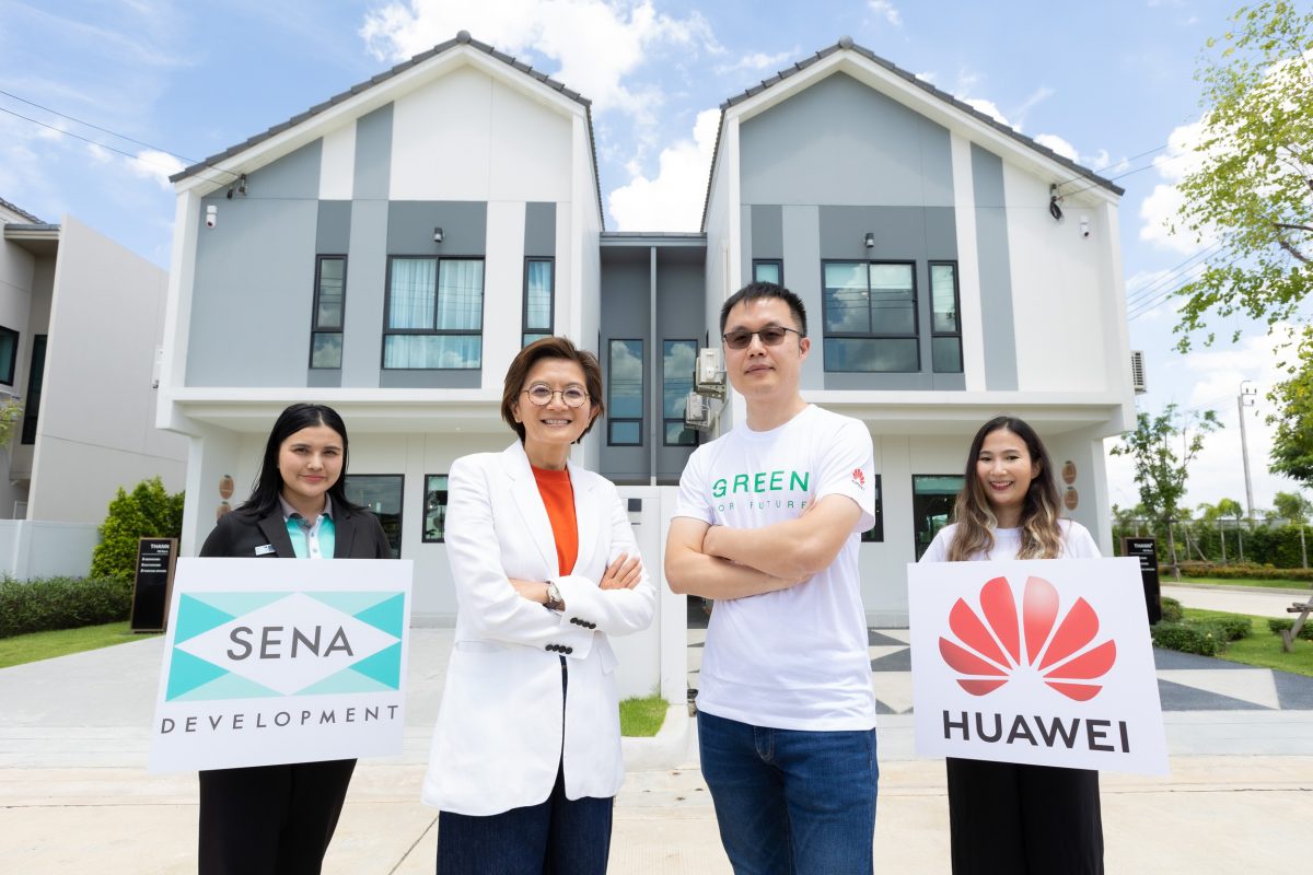 SENA joins forces with Huawei to build green community for long-term sust providing special promotion 'Free x3' campaign with 21 housing projects