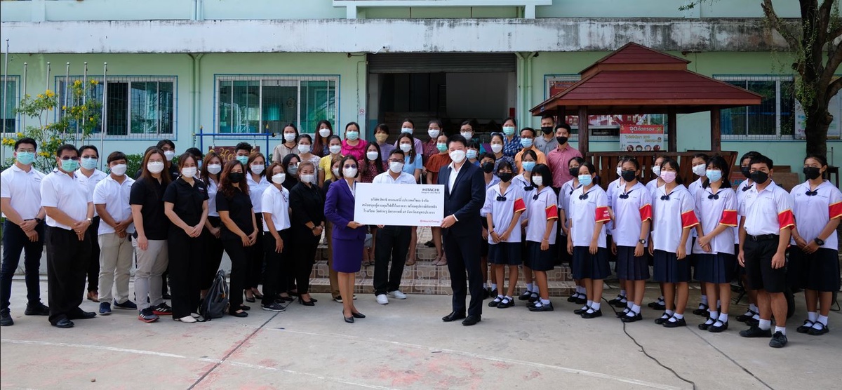 Hitachi Energy จัดกิจกรรม CSR โครงการ เติมไฟให้น้อง โรงเรียนวัดตำหรุ มิตรภาพที่ 65