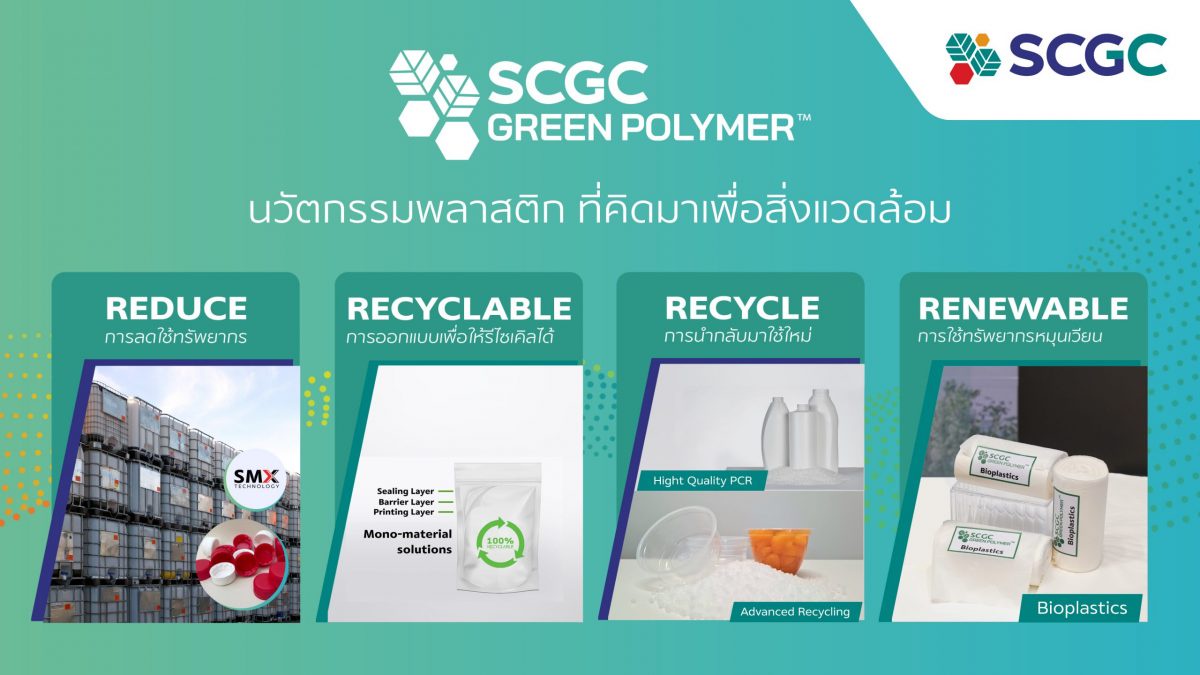 Lion ? SCGC Introduce PAO and Shokubutsu Green Packaging, Thailand's First Packaging with High-Quality Odorless PCR from SCGC Green Polymer Solutions