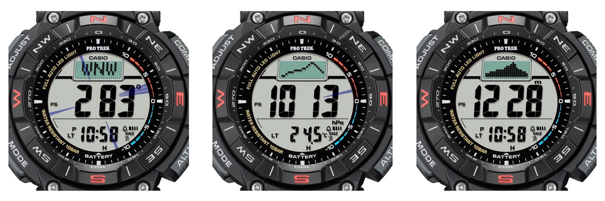 Casio to Release PRO TREK with Biomass Plastics and Dual-Layer LCD
