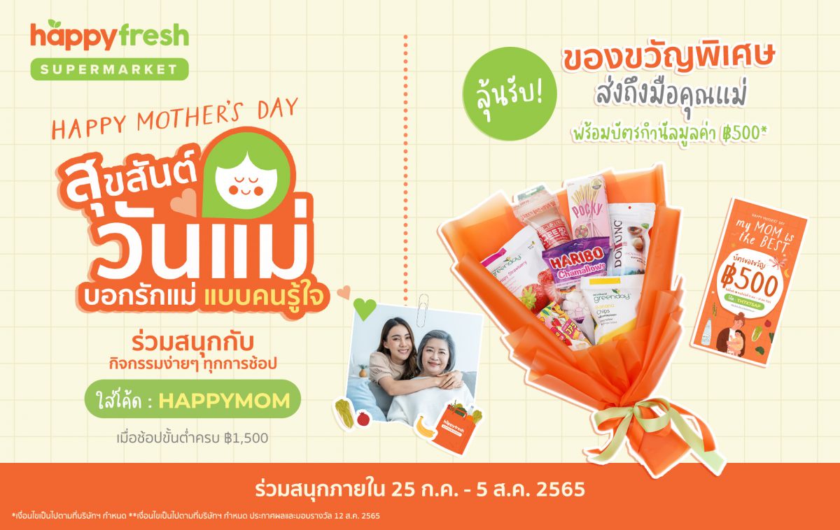 Express your love for Mom with HappyFresh this Mother's Day