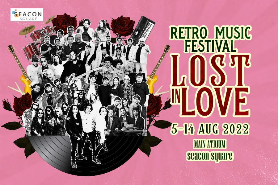 Seacon Square invites you to free concert Retro Music: Lost in Love from August 5-14.