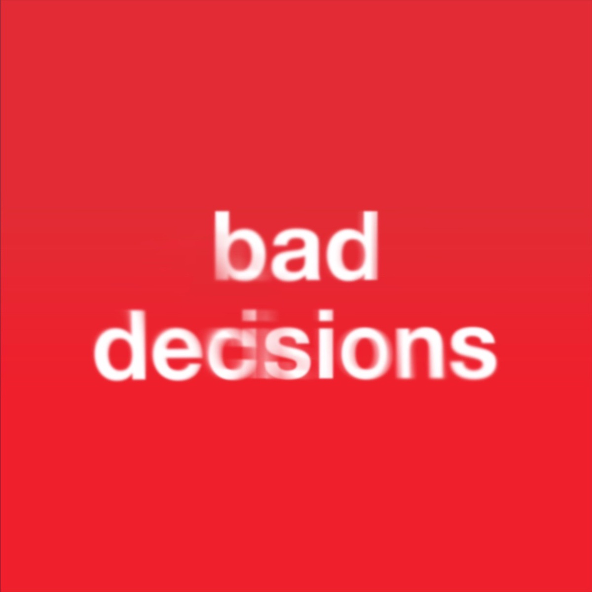 Bad Decisions การร่วมงานกันครั้งแรกระหว่างศิลปิน และโปรดิวเซอร์ชื่อดังอย่าง benny blanco, Jin, Jimin, V , Jung Kook เมมเบอร์จาก BTS วง K-POP อันดับหนึ่ง