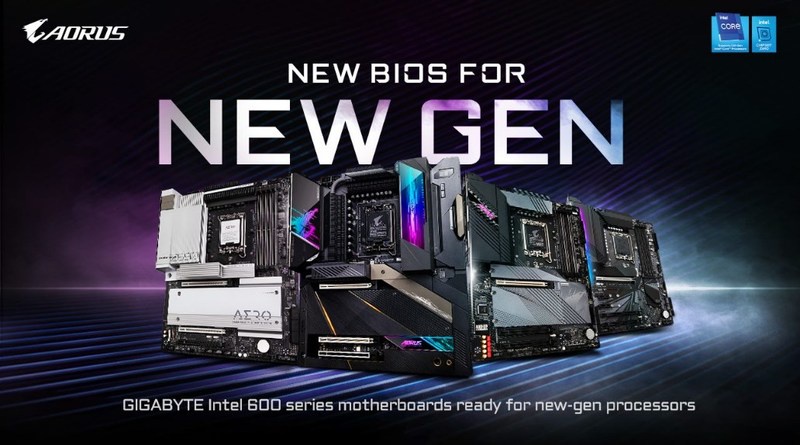 GIGABYTE ปล่อยอัปเดต BIOS เมนบอร์ดซีรีส์ 600 พร้อมรองรับโปรเซสเซอร์เจนใหม่ของ Intel