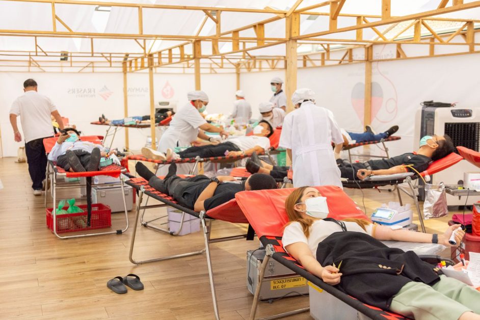 Frasers Property Thailand joins forces with the community, landing a new record for blood donation through the 9th Let's Donate Blood Together during COVID-19 campaign