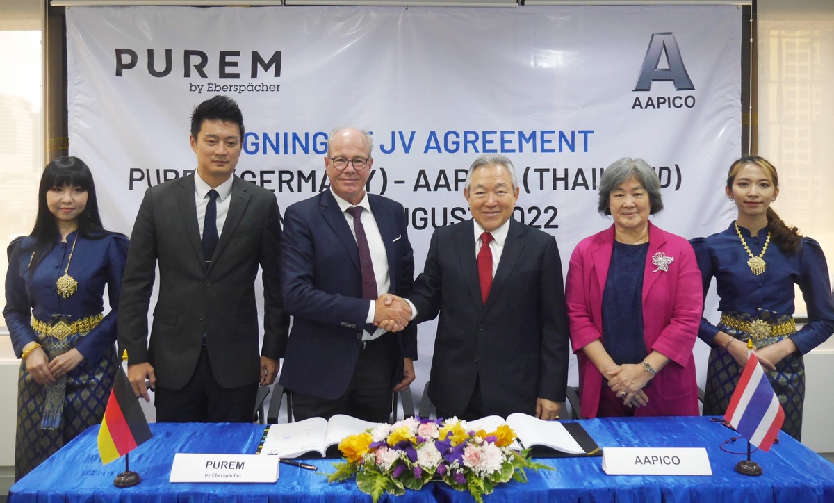 AAPICO signs joint venture with Purem by Eberspaecher