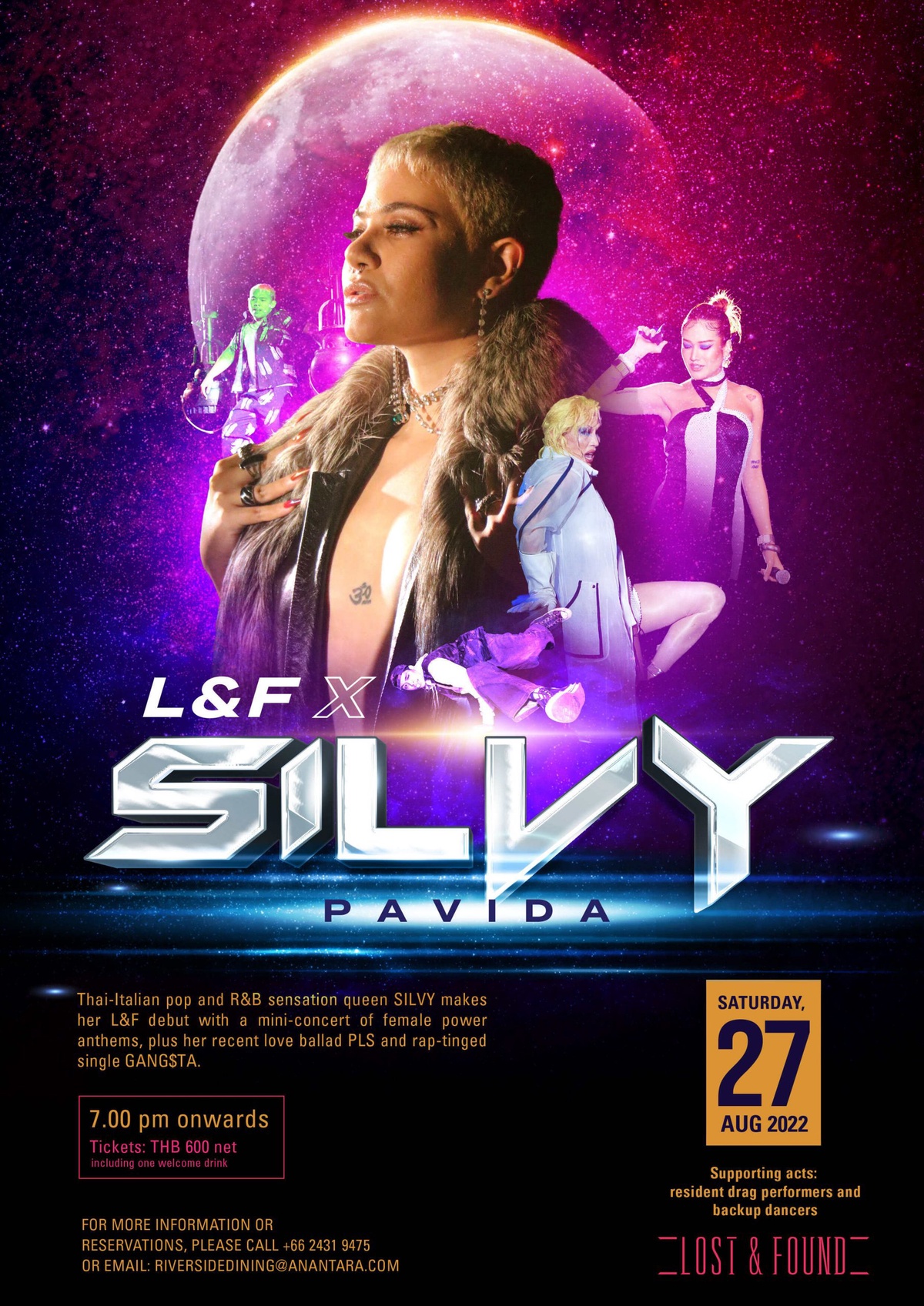 Thai-Italian Pop Sensation SILVY Debuts at Lost Found with a Mini-Concert