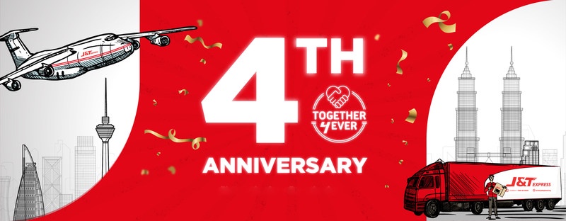 JT Express Launches Together, 4ever Campaign in Celebration of its Fourth Anniversary in Malaysia