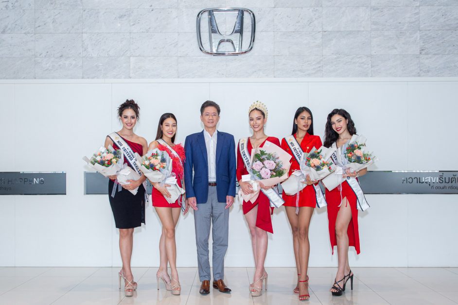 Honda Grants new Honda Civic e:HEV to Anna Sueangam-iam, Miss Universe Thailand 2022 Sends Best Wishes for her to Win Miss Universe 2022 Crown