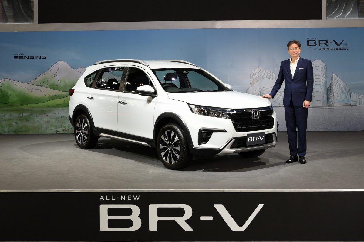 Honda officially starts sales of The All-new Honda BR-V On display as a highlight at the Big Motor Sale 2022