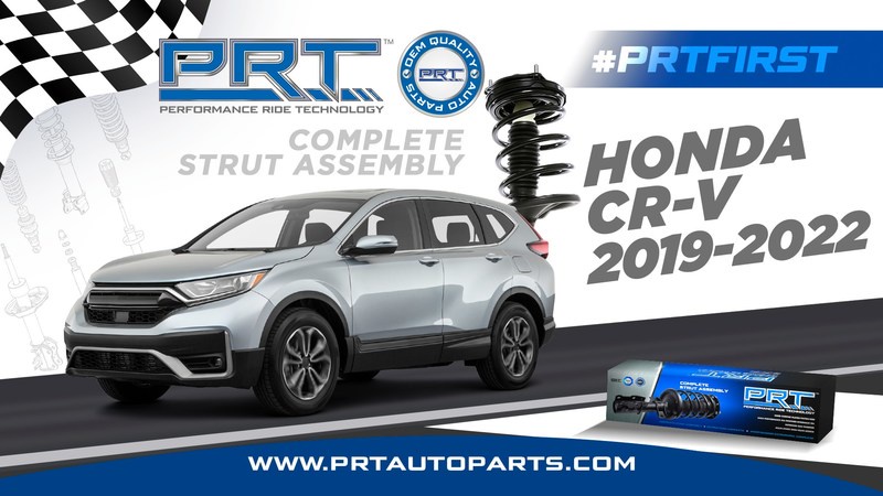 PRT First-to-Market with Complete Strut Assemblies for Honda CR-V and Jeep Cherokee 2019-2022