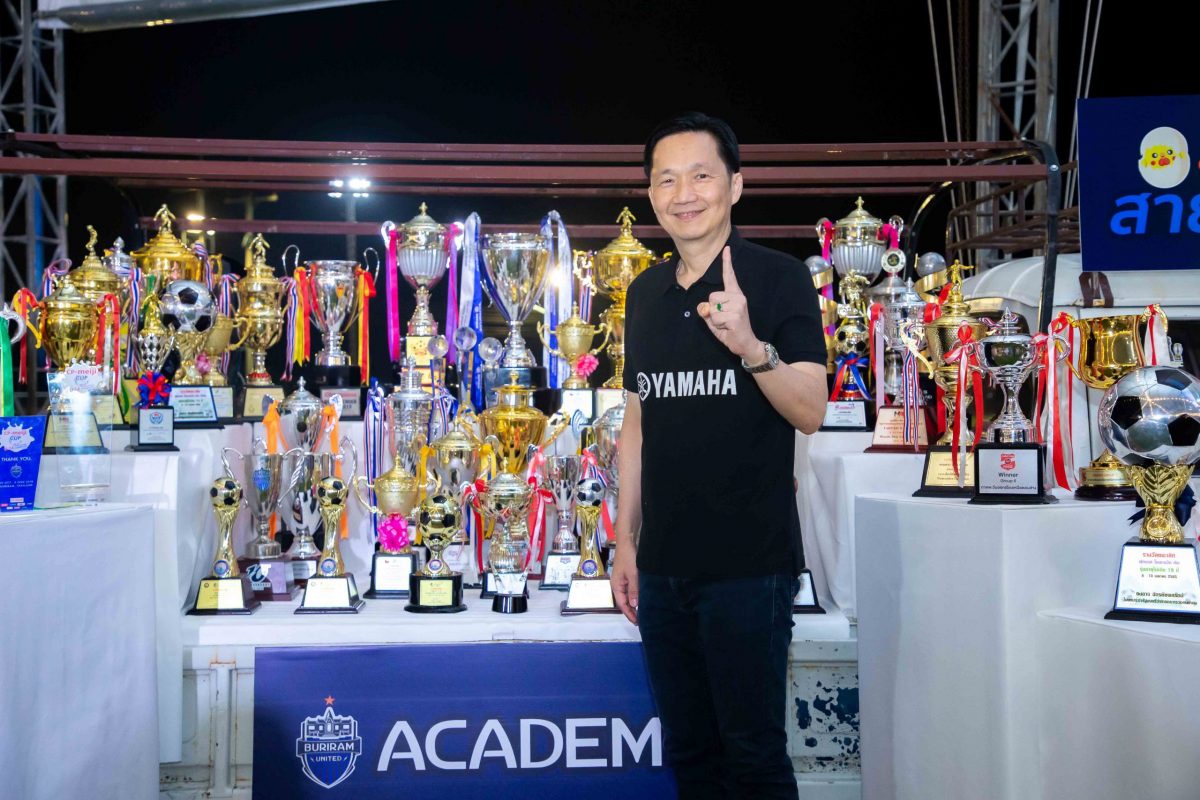 ยามาฮ่าหนุนบุรีรัมย์ ยูไนเต็ดต่อเนื่องปีที่ 11 ตั้งเป้าป้องกันแชมป์ไทยลีกต่อเนื่อง