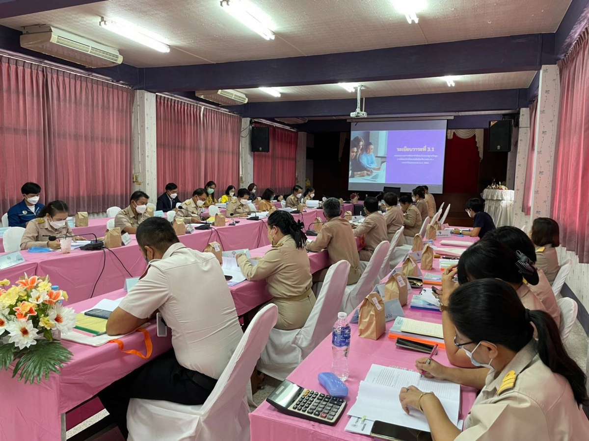 สำนักงานพัฒนาฝีมือแรงงานลำพูน จัดประชุมคณะอนุกรรมการพัฒนาแรงงานและประสานงานการฝึกอาชีพ (กพร.ปจ.) ครั้งที่ 2/2565