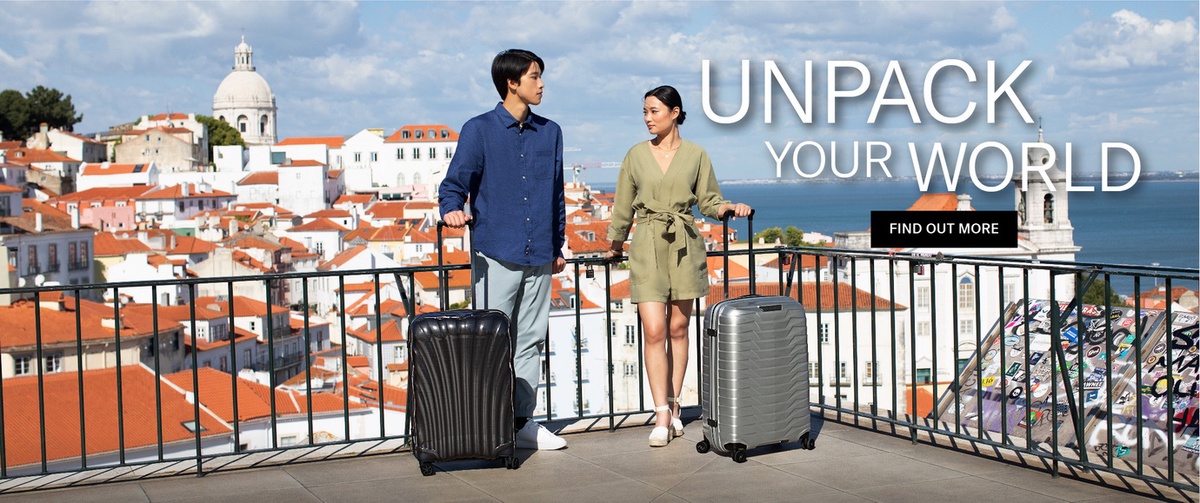 Unpack Your World - Samsonite Asia กลับมาอีกครั้งพร้อมแคมเปญใหม่ล่าสุดที่เชิญชวนทุกคนมาเริ่มต้นการเดินทางครั้งใหม่เพื่อค้นหาความมหัศจรรย์ของโลกใบนี้