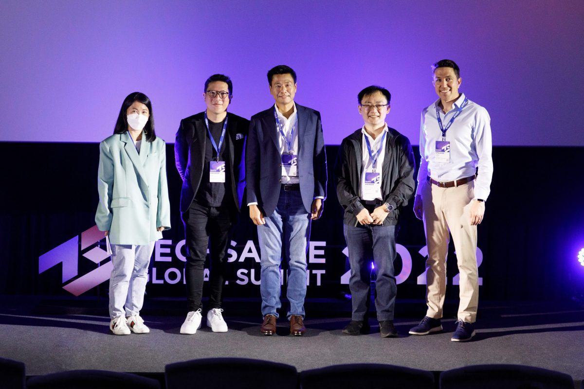 จีเอเบิล โชว์วิสัยทัศน์ถ่ายทอดประสบการณ์ในงาน Techsauce Global Summit 2022