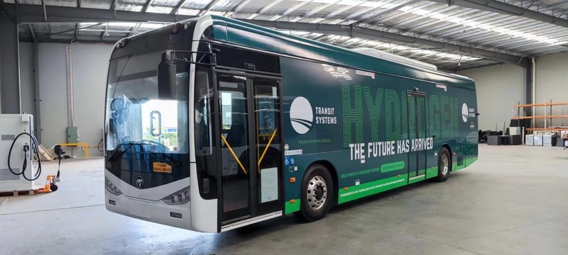 Powered by FOTON, Australia's First batch of Hydrogen City Buses have arrived