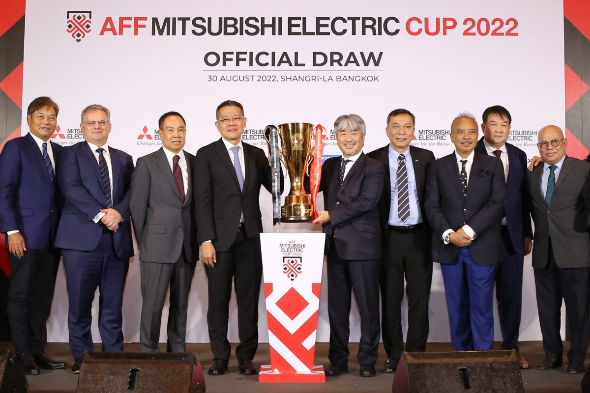 มิตซูบิชิ อิเล็คทริค ตอกย้ำภาพลักษณ์แบรนด์ ชูกลยุทธ์ สปอร์ต มาร์เก็ตติ้ง คว้าดีลครั้งสำคัญ ลุยสนับสนุน AFF Mitsubishi Electric Cup 2022