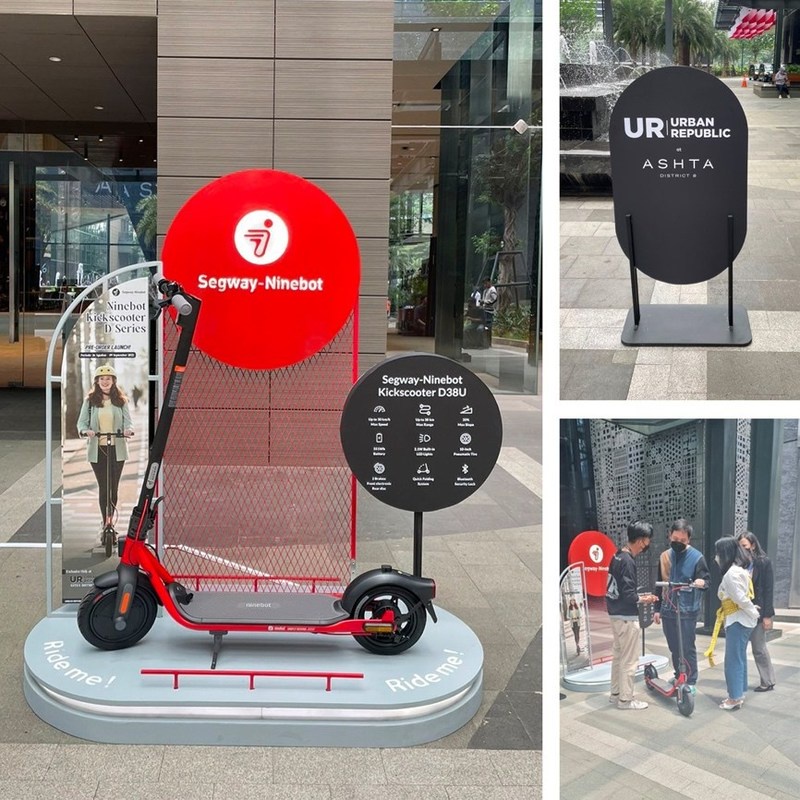 Segway-Ninebot Electric Kickscooter D Series Began Shipping from Vietnam Factory, Launching in ASEAN