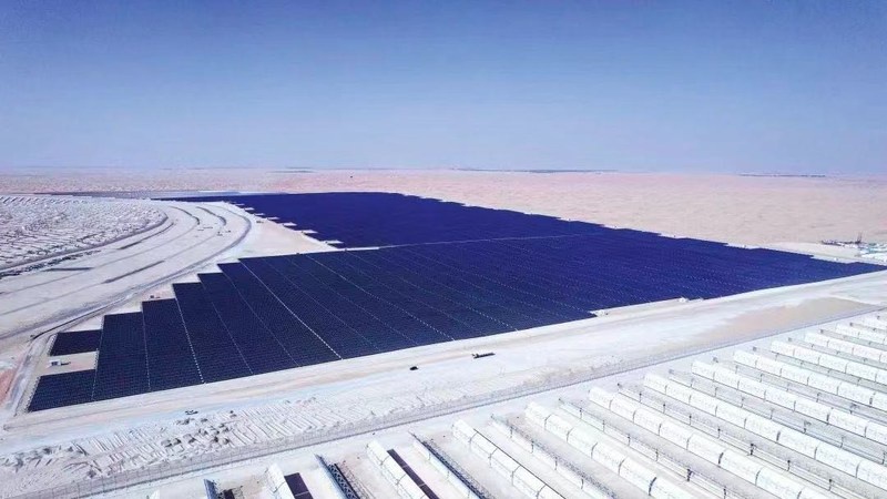 Shanghai Electric Completes Phase B of 900-MW fifth phase of the Mohammed bin Rashid Al Maktoum Solar Park