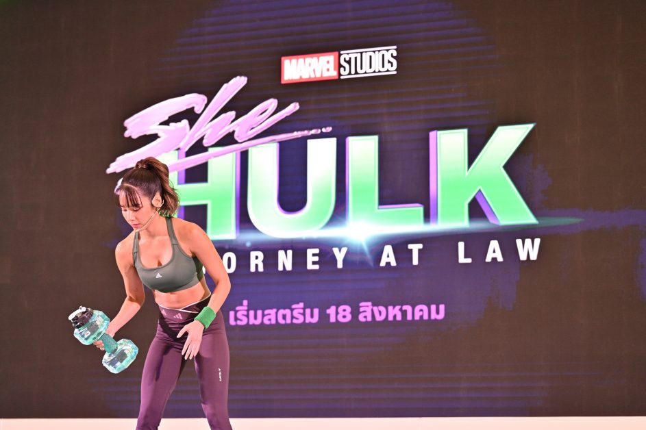 Disney Hotstar ชวนเข้าวงการเบเบ้ ด้วยคลิปออกกำลังกายสำหรับชาวออฟฟิศ แรงบันดาลใจจาก Marvel Studios' She-Hulk: Attorney at Law