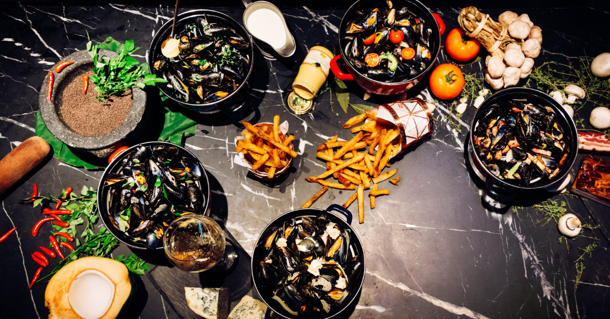 ห้องอาหารเบลก้าพร้อมเสิร์ฟ 7 รสชาติใหม่ของเมนูสุดฮอตประจำร้านอย่าง หอยแมลงภู่อบ ตลอดทั้งเดือนกันยายน